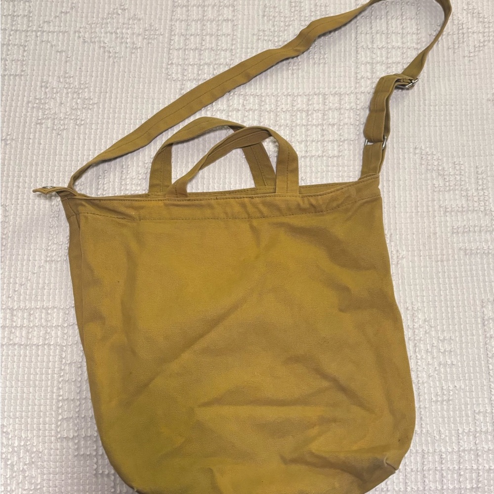 BAGGU Duck Bag - Spanish Olive - Canvas Tote